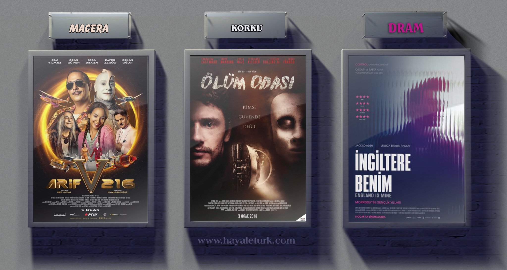 Sinemalarda bu hafta 4 Film Vizyonda 5-12 Ocak 2018