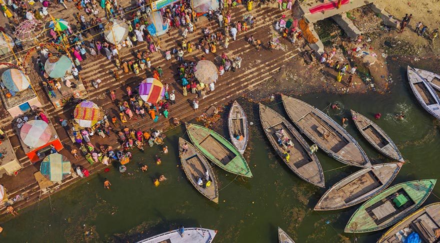 Varanasi-Hindistan